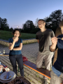 Barbecue during the study stay in Munich