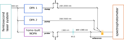 Figure 3. Schematic drawing of the experimental setup
